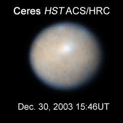 Portrait de Ceres par Hubble