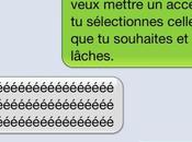 Comment supprimer texte SMS, email d'un geste?