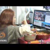 Watch me eat - an online craze in South Korea
