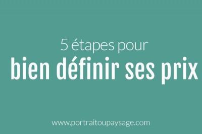 Divers : 5 étapes pour bien définir sa politique de prix politique-prix-photographe