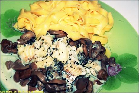 Filets de cabillaud pochés au lait