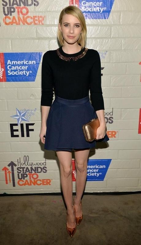 Emma Roberts au 2014 Hollywood Stands Up To Cancer à Los Angeles - 28.01.2014