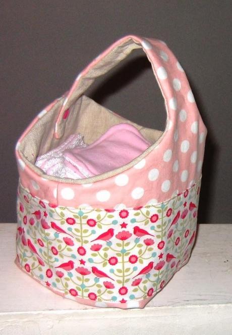 Grand panier pour table à langer