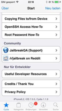 Le jailbreak Evasi0n 7 supporte l'iOS 7.0.5