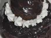 Cupcake chocolat noir piment, façon religieuse.