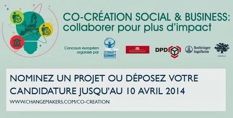 Lancement officiel du concours européen «Co-Création Social et Business : collaborer pour plus d’impact» !