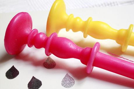 bougie bougeoir, bougie, donkey product, couleur, rose, jaune