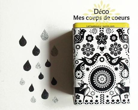 boite Métallique, Floklore, Nina jarema, graphisme, noir et blanc