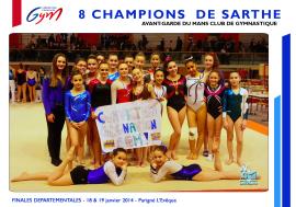 Finales departementales Individuels GAF 2014 PARIGNE