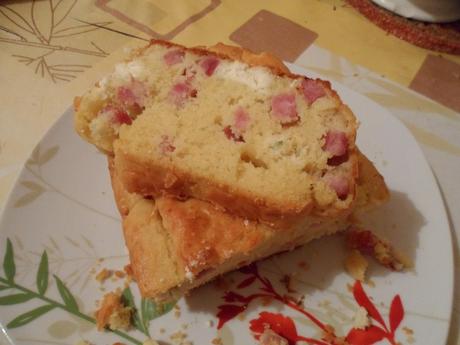 Cake jambon boursin