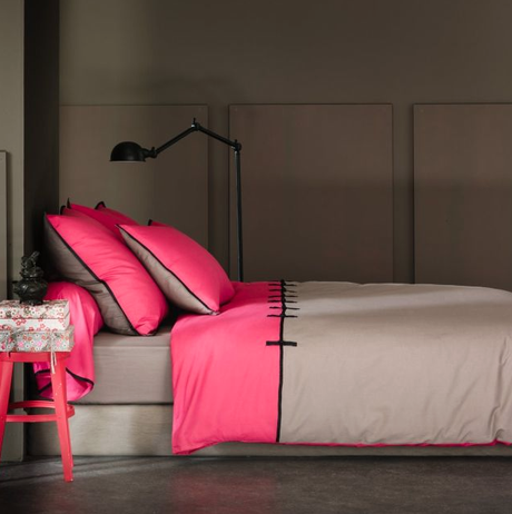 Linge de lit Geisha La Redoute via Nat et nature C'est le mois du blanc - chapitre 3