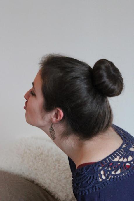 chignon bun