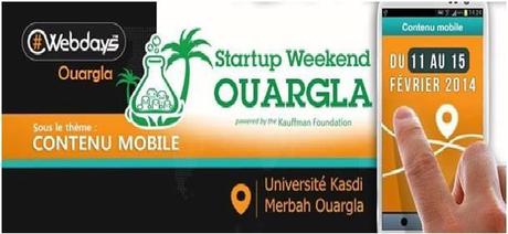 Startup Weekend à Ouargla en Février (Inscriptions)