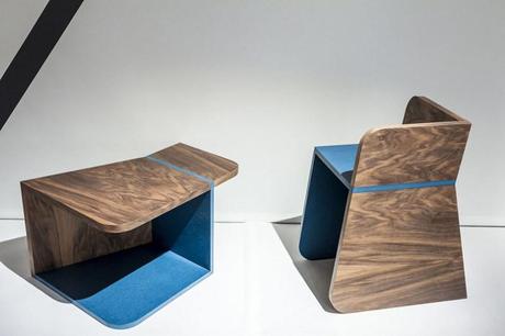 Ninety° chaise ou table par Gwénaëlle Follézou
