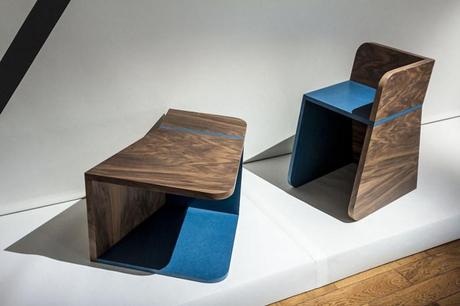 Ninety° chaise ou table par Gwénaëlle Follézou