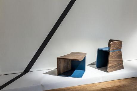 Ninety° chaise ou table par Gwénaëlle Follézou