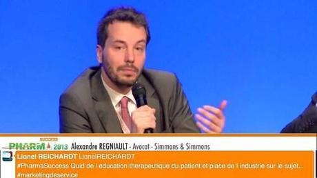 Alexandre REGNIAULT – PharmaSuccess 2013 – Promotion et nouvelles frontie?res.