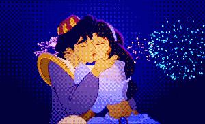 Gif animé baiser Disney