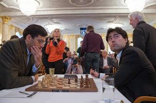 Échecs : 0 pointé pour Anand