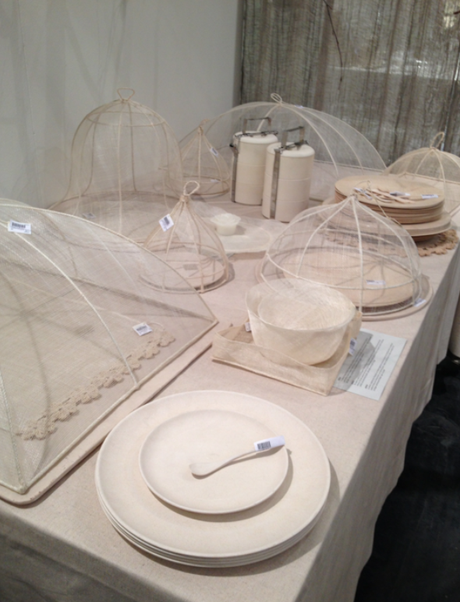 Cloches en tissu Fiorira un giardino à Maison et objet Nat et nature Maison et objet 2014 - mes coups de coeur - n°2