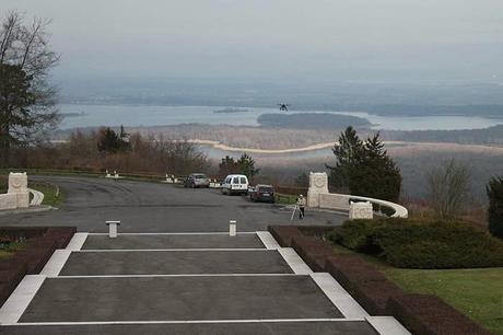 Drone dans le ciel meusien