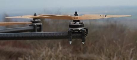 Drone dans le ciel meusien