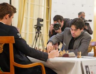 Échecs ronde 3 : Nakamura 0-1 Carlsen au Zurich Chess Challenge - Photo © site officiel 