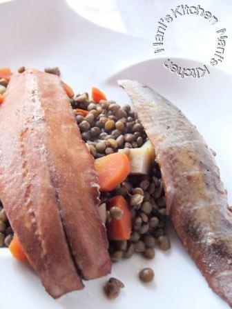 lentilles vertes harengs fumés  (4)