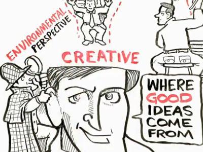 Créativité: d’où viennent les bonnes idées?