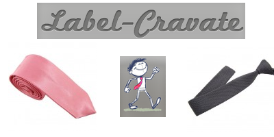 label cravate
