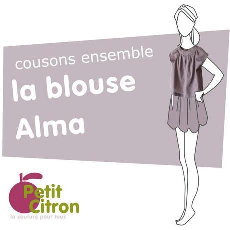 sew along alma Couson ensemble du top Alma   semaine 1 : choix du tissu et de la taille