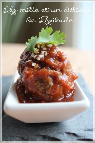 ~Boulettes à l'asiatique~