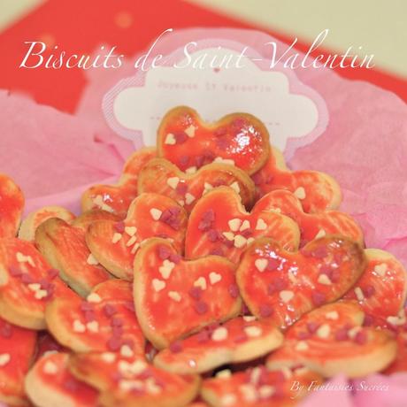 Sablés à la rose ou biscuits coeur pour la Saint Valentin?