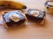 Petites tartes chocolat-banane