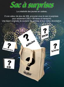 sac à surprise bags cadeaux présents