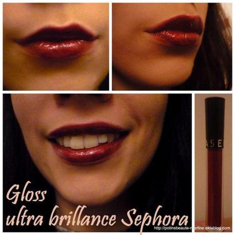 Gloss Ultra Brillance Sephora - du glamour sur mes lèvres