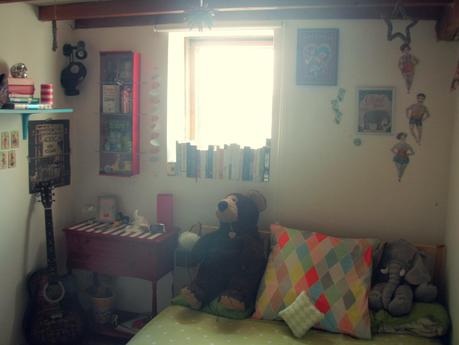 On redécore:  La Chambre.