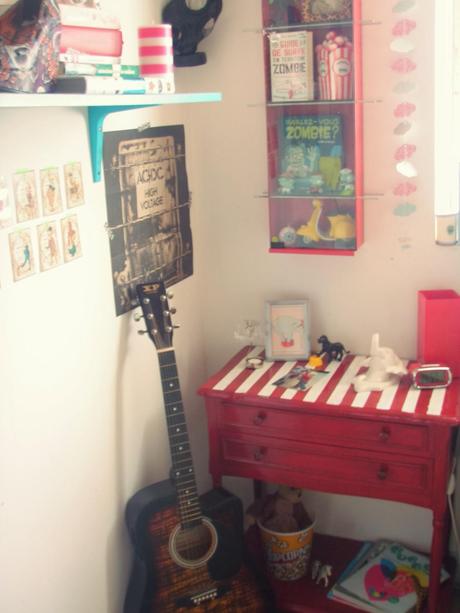 On redécore:  La Chambre.