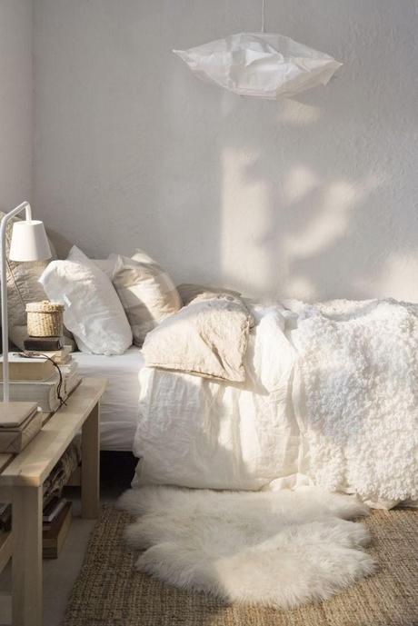 Chambre blanche cocoon