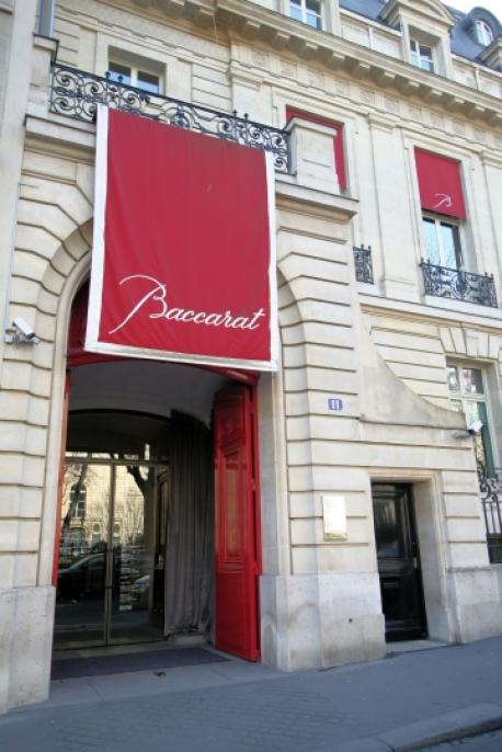 La façade du Musée Baccarat