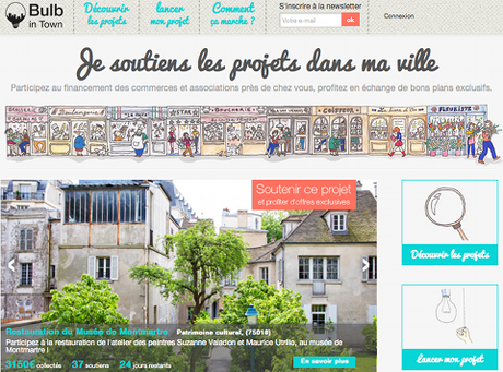 Page d'Accueil Bulb in Town