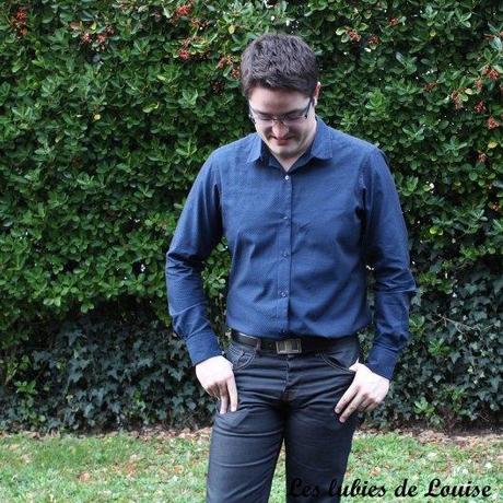 Chemise homme manches longues- les lubies de Louise-19