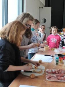 Cours de cuisine enfants 5 février 2014