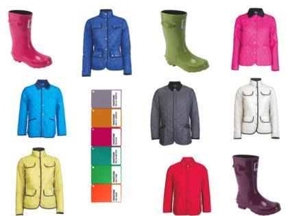 Barbour x Pantone