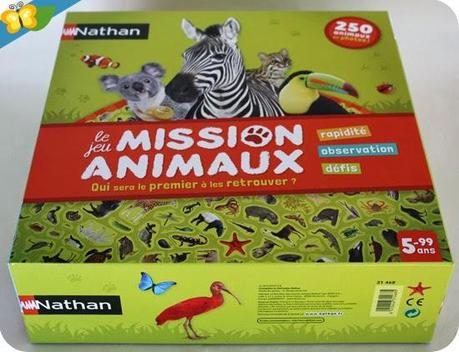 Jeu Mission animaux, édité par Nathan