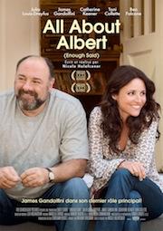 All about Albert affiche All about Albert au cinéma : James Gandolfini épatant en gros nounours blessé