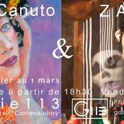 Exposition Agnès Canuto & Zarno à la  Galerie 113 | Castelnaudary
