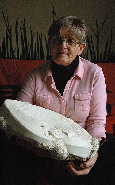 Textile sculptures de Simone Pheulpin Simone Pheulpin, Textile art, portrait