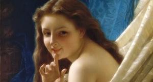 Pierre Auguste Cot - Portrait Of Young Woman