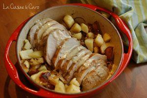 rôti_porc_pommes de terre_sauce_camembert
